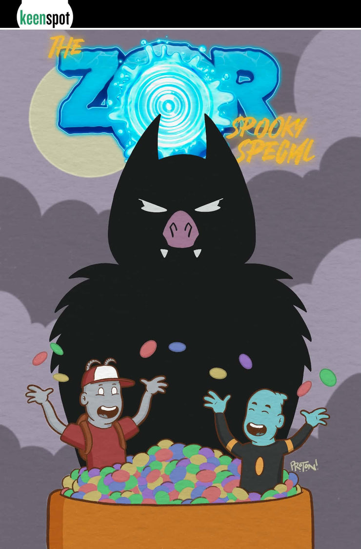 The ZOR Spooky Special #1 Proton Exclusive Cover!