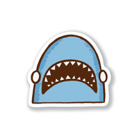 Shark Attack Sticker!
