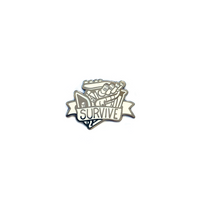 Survive with Friends Enamel Pin!